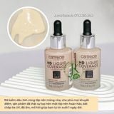  Kem Nền Kiềm Dầu, Chống Trôi Catrice HD Liquid Coverage Foundation 30ml 