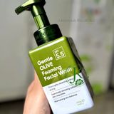  Sữa Rửa Mặt Tạo Bọt Nhẹ, Dịu Da DRCEUTICS Gentle Olive Foaming Facial Wash 420g 