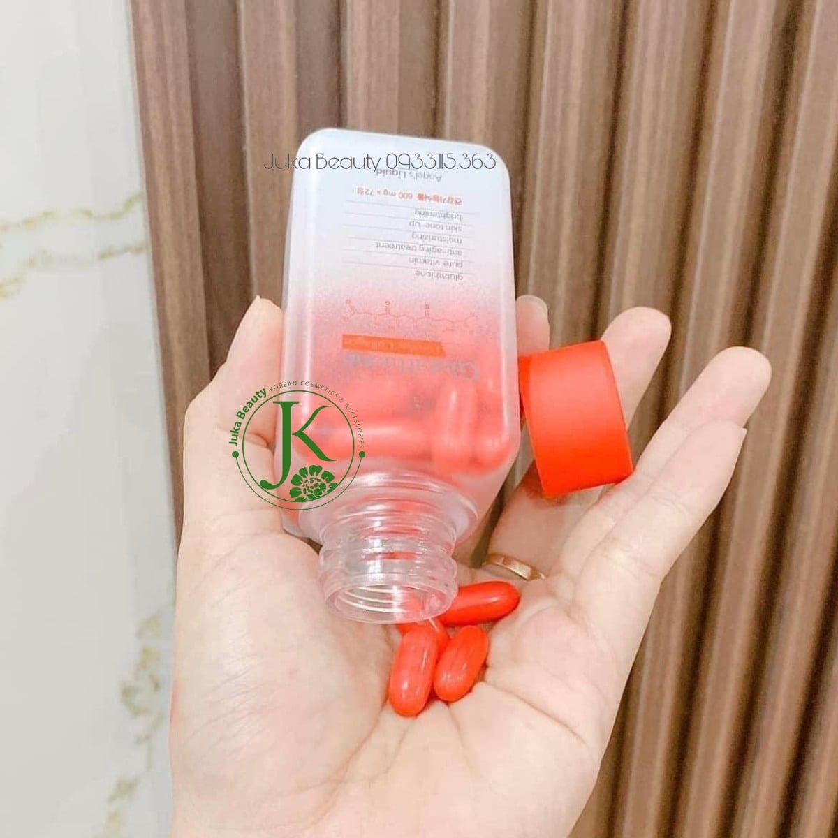 angel's liquid glutathione ever collagen Viên uống trắng da Angel's Liquid Glutathione Oneday Collagen 600mgx72 –  Juka Beauty