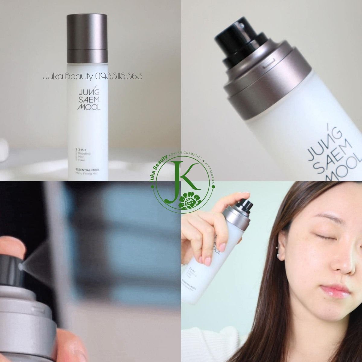  Xịt Khoáng Khoá Nền Jung Saem Mool Micro Fitting Mist 