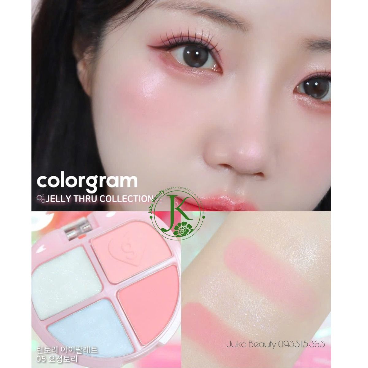  Phấn Mắt Colorgram Tintin Dory Eye Palette 4.3g 