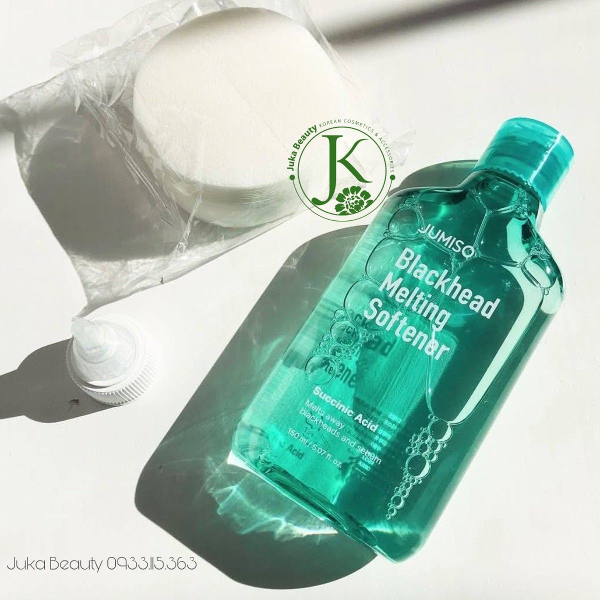  Tinh chất ủ mụn, giảm mụn đầu đen Jumiso Blackhead Melting Softener Special Kit 150ml 