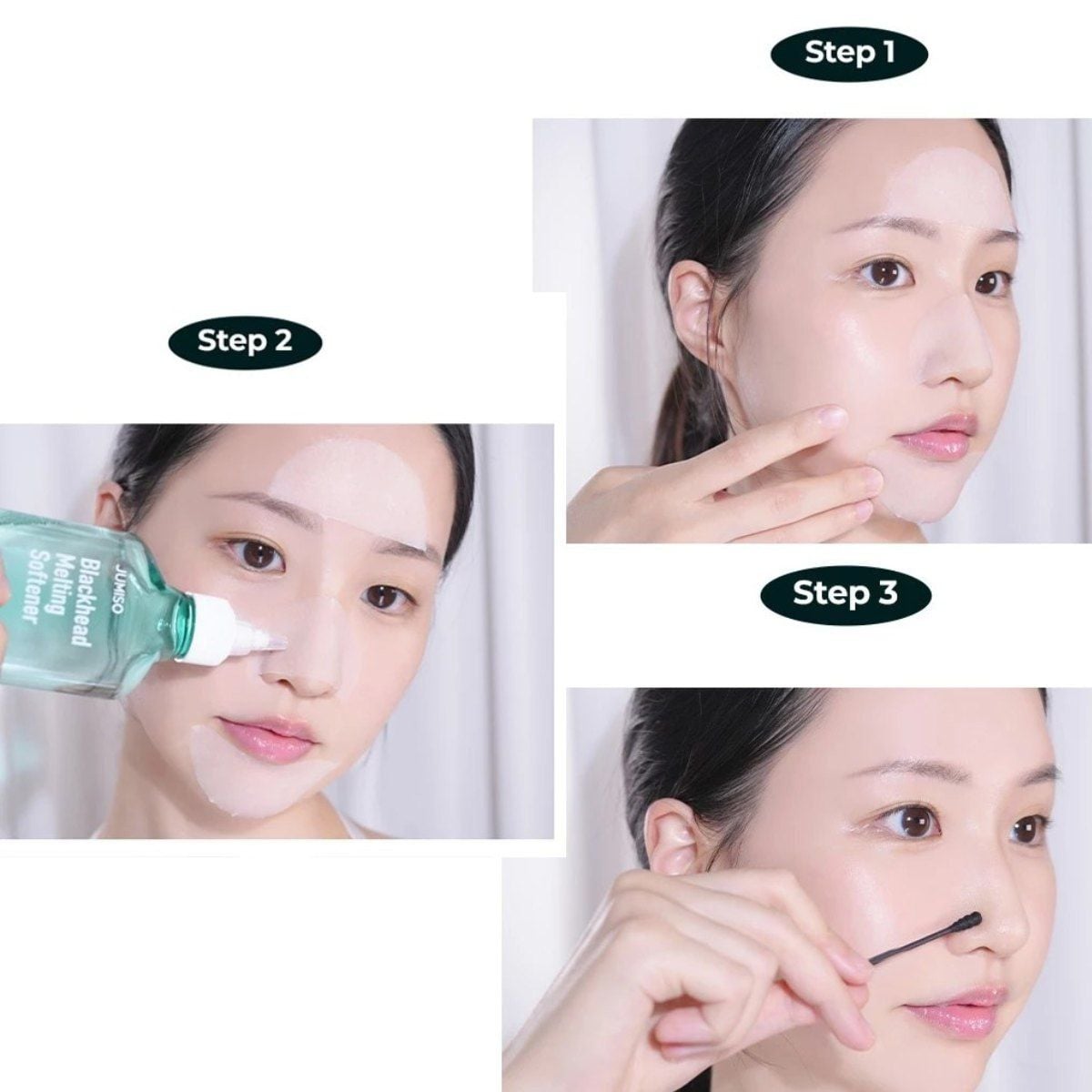  Tinh chất ủ mụn, giảm mụn đầu đen Jumiso Blackhead Melting Softener Special Kit 150ml 