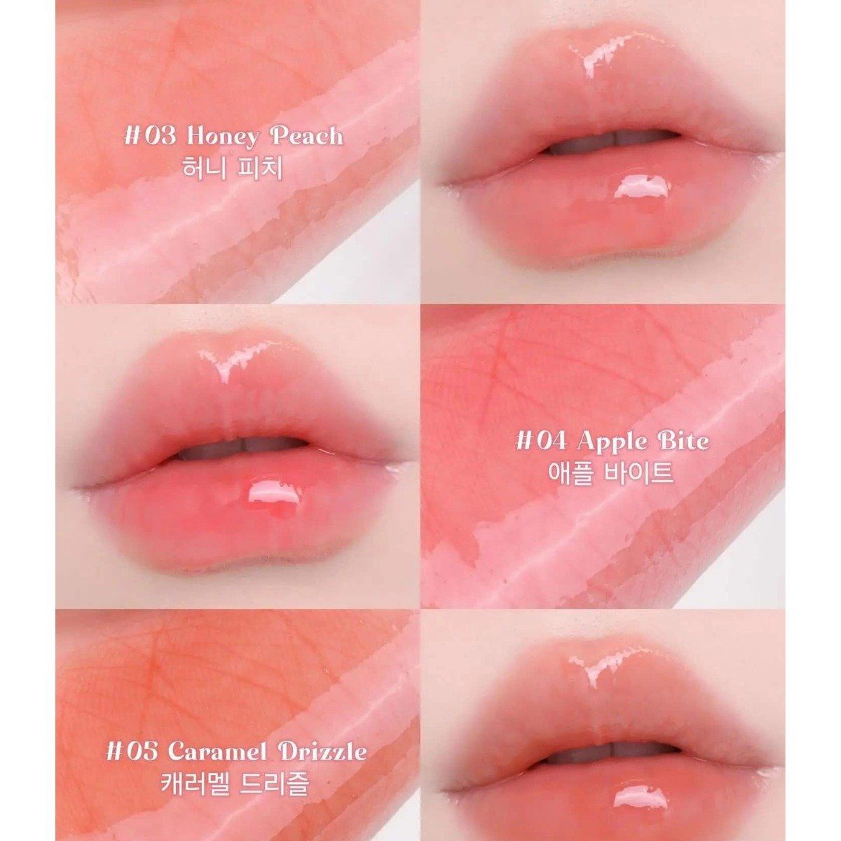  Son Tint Bóng Dasique Pure Water Lip Gloss 2.6g 
