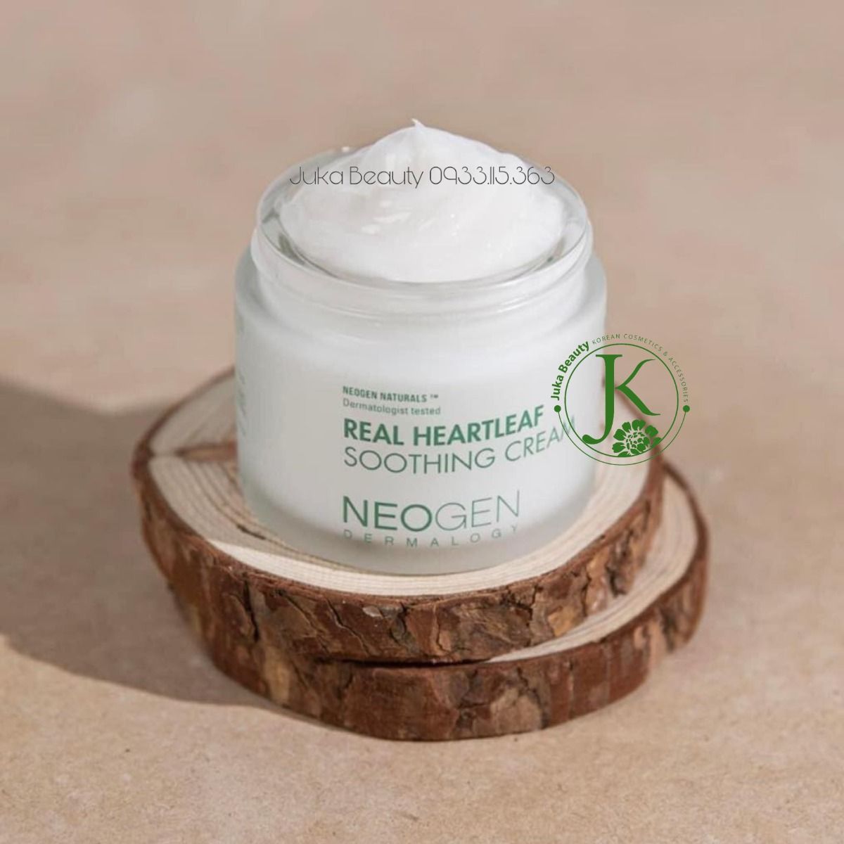  Kem Dưỡng Ẩm Làm Dịu Phục Hồi Da Neogen Real Heartleaf Soothing Cream 80g 