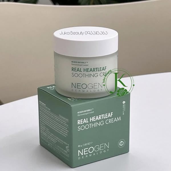  Kem Dưỡng Ẩm Làm Dịu Phục Hồi Da Neogen Real Heartleaf Soothing Cream 80g 