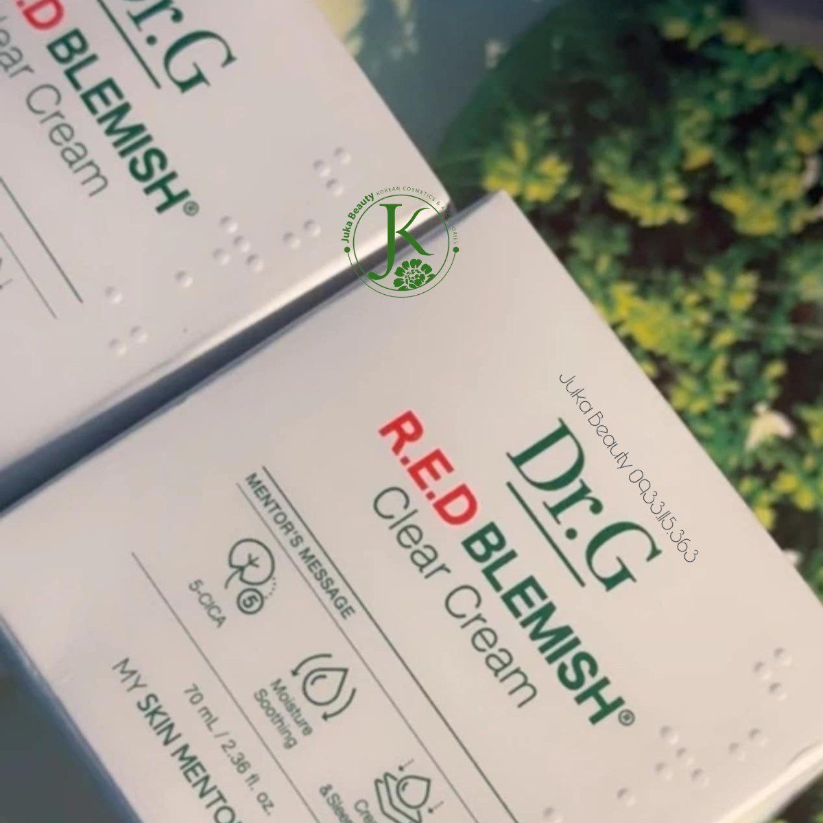  Kem dưỡng ẩm, phục hồi da nhạy cảm DR.G R.E.D Blemish CLEAR CREAM 70ml 