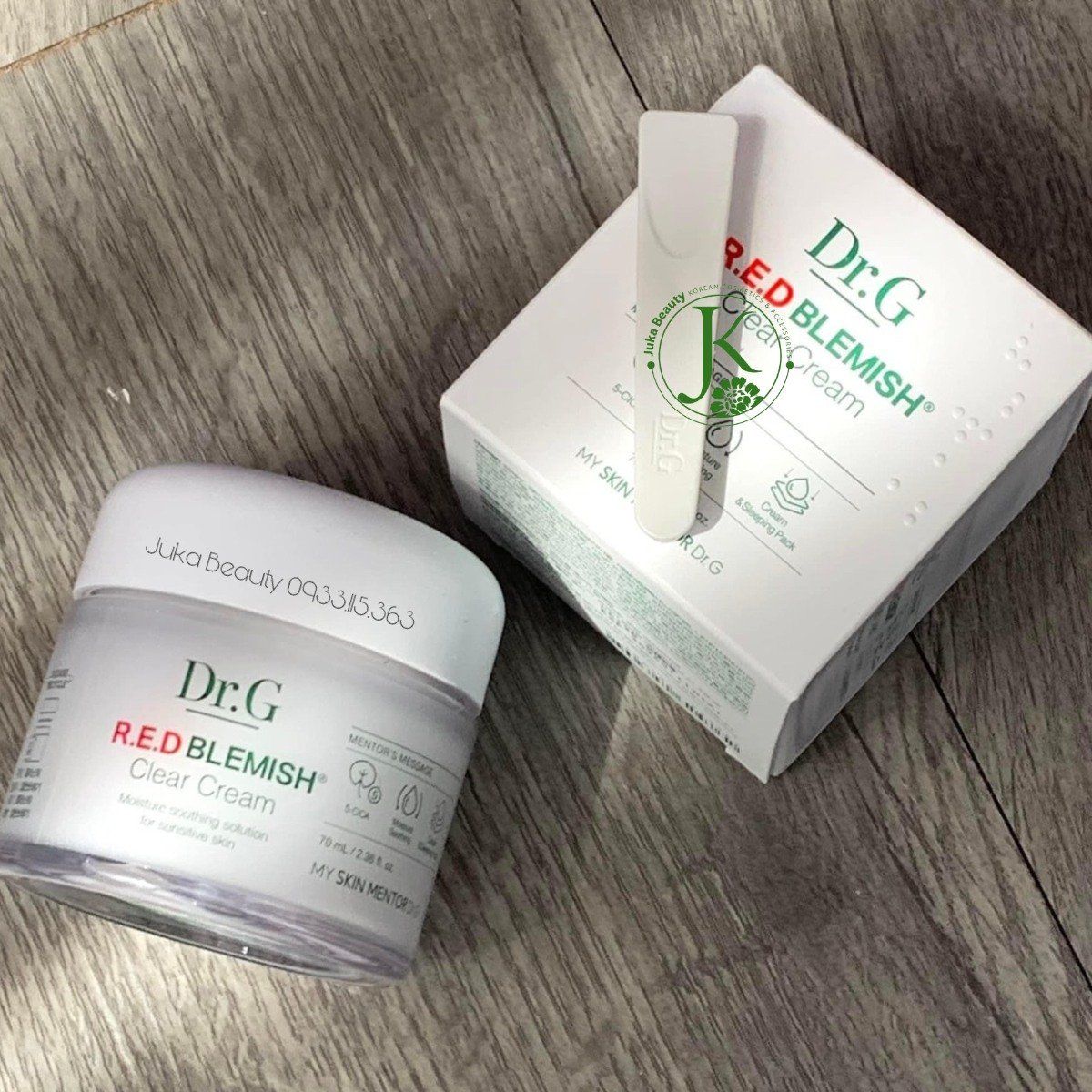  Kem dưỡng ẩm, phục hồi da nhạy cảm DR.G R.E.D Blemish CLEAR CREAM 70ml 