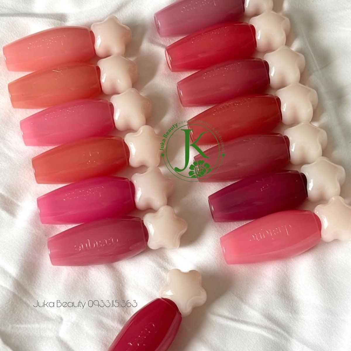  Son Tint Bóng Dasique Pure Water Lip Gloss 2.6g 