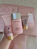  Sữa chống nắng nâng tone, kiềm dầu The Whoo Gong Jin Hyang Hydrating Sunscreen Fluid Special Set (3 món) 