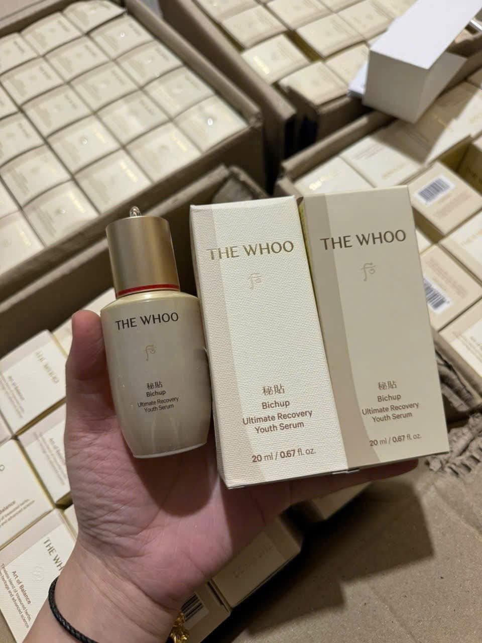  Tinh Chất Dưỡng ẩm, Ngừa Lão Hóa The Whoo Bichup Ultimate Recovery Youth Serum 20ml 