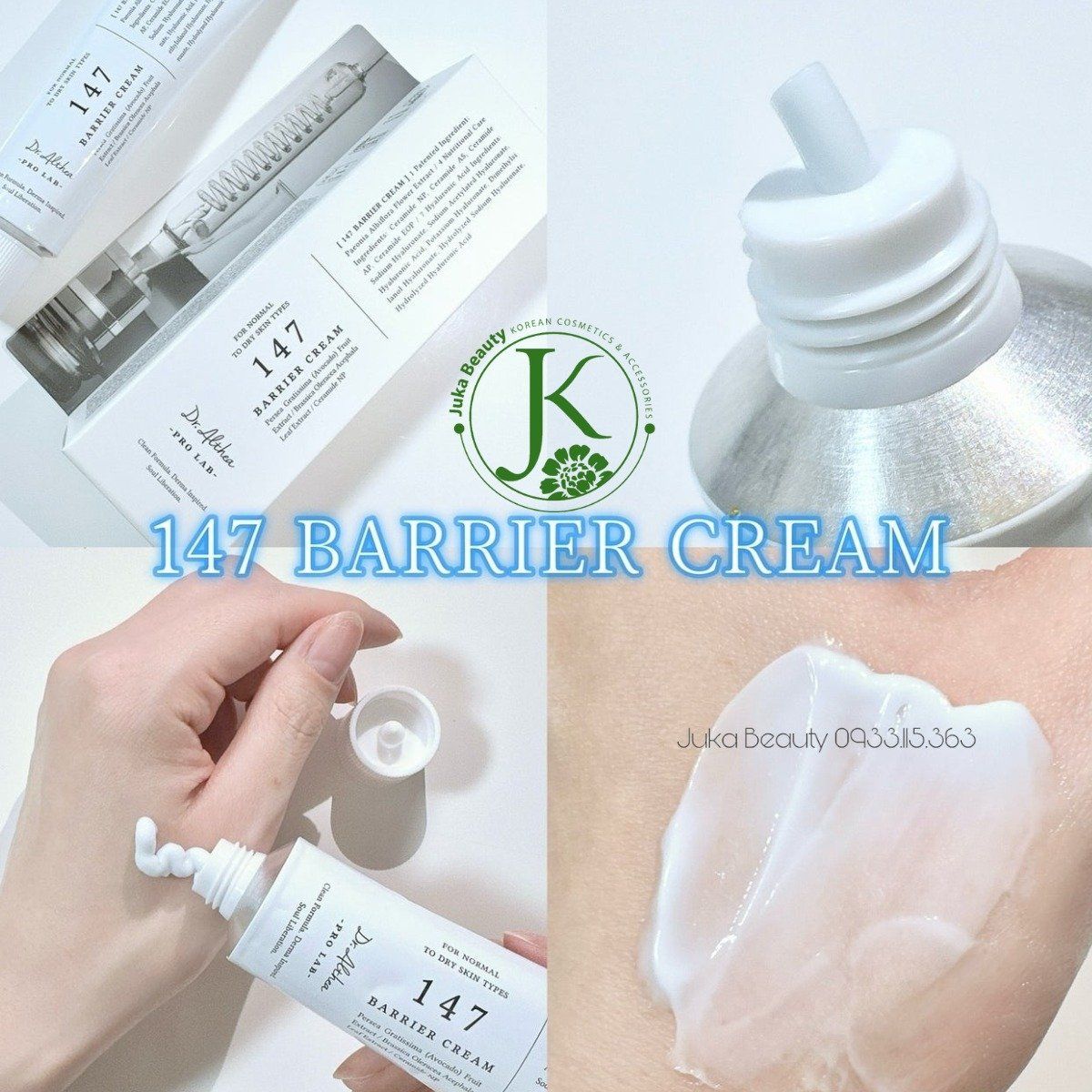  Kem dưỡng ẩm, làm dịu, phục hồi da Dr.Althea 147 Barrier Cream 50ml 