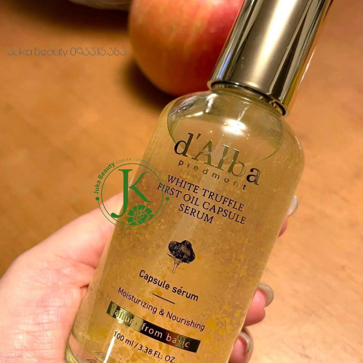  (Mẫu mới) Tinh chất viên nang dưỡng ẩm d'Alba White Truffle First Oil Capsule Serum 