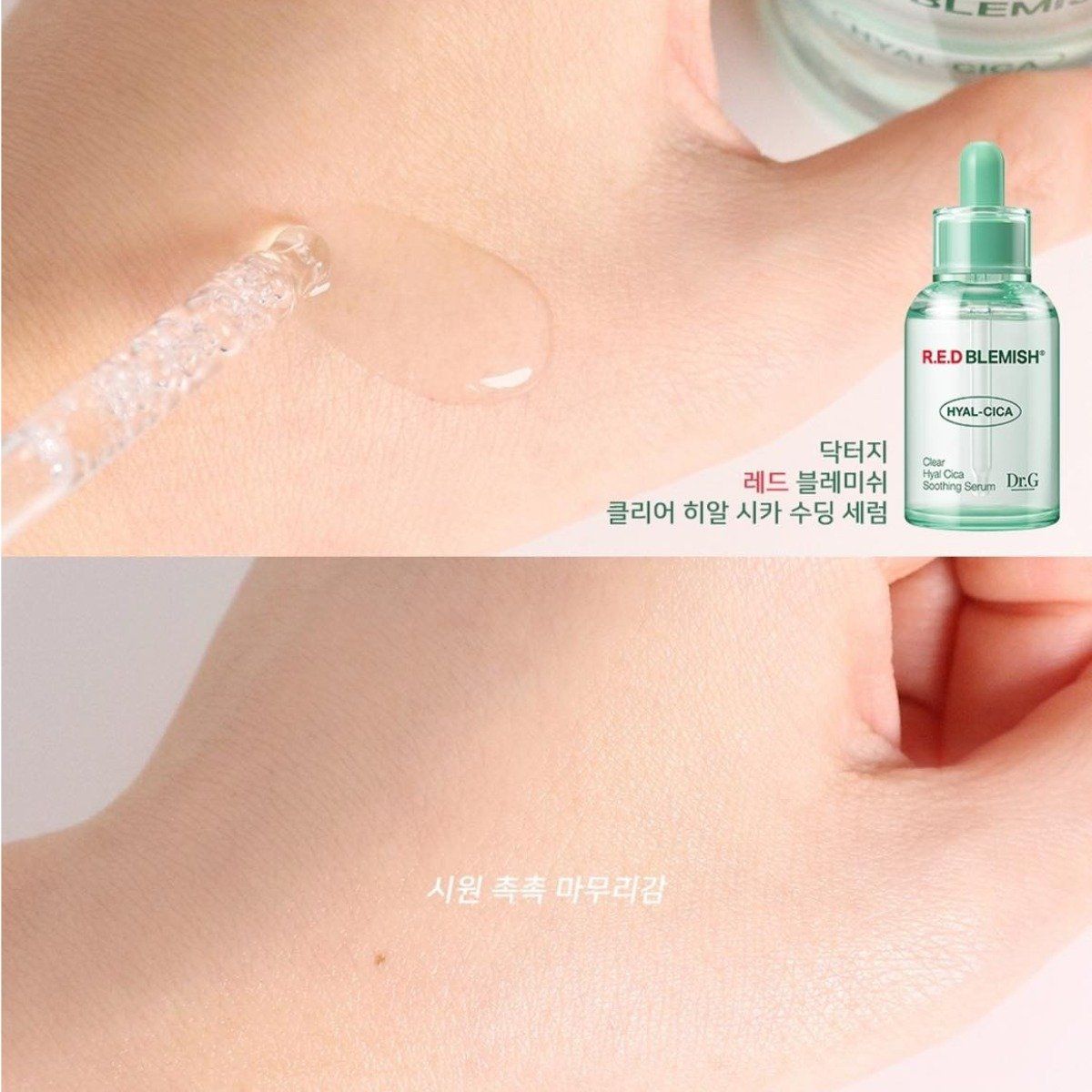  Tinh Chất dưỡng ẩm DR.G R.E.D Blemish Clear Hyal Cica Soothing Serum 50ml 