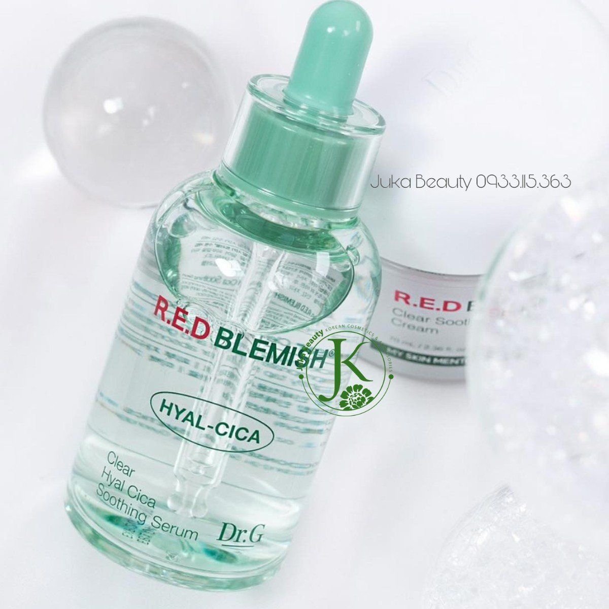  Tinh Chất dưỡng ẩm DR.G R.E.D Blemish Clear Hyal Cica Soothing Serum 50ml 