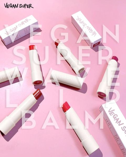  Son Dưỡng Thuần Chay Vegan Super Wave Lip Balm 4g 