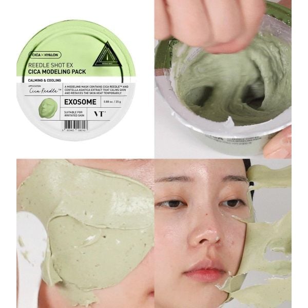  Mặt Nạ Dẻo Dưỡng Ẩm VT Reedle Shot EX Modeling Pack 25g 
