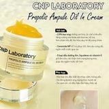  Kem Dưỡng Keo Ong Dưỡng ẩm, Kiềm Dầu CNP Laboratory Propolis Ampule Oil In Cream 50g 