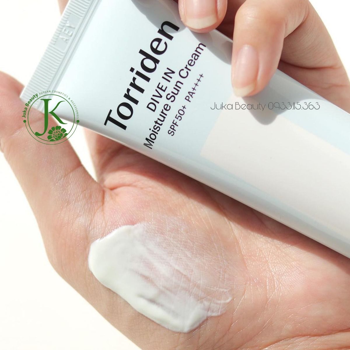  Kem Chống Nắng Thuần Chay, Dưỡng ẩm Torriden Dive In Moisture Sun Cream SPF50+ PA++++ 60ml 