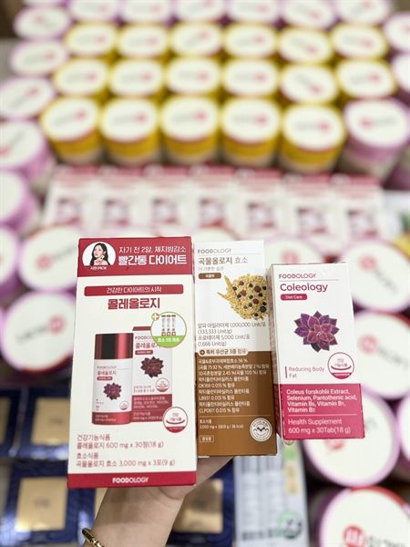  (TẶNG 3 GÓI GIẤM ĐÀO GIÒN) Viên Uống Hỗ Trợ Giảm Cân Foodology Coleology Cut (30 Viên) 