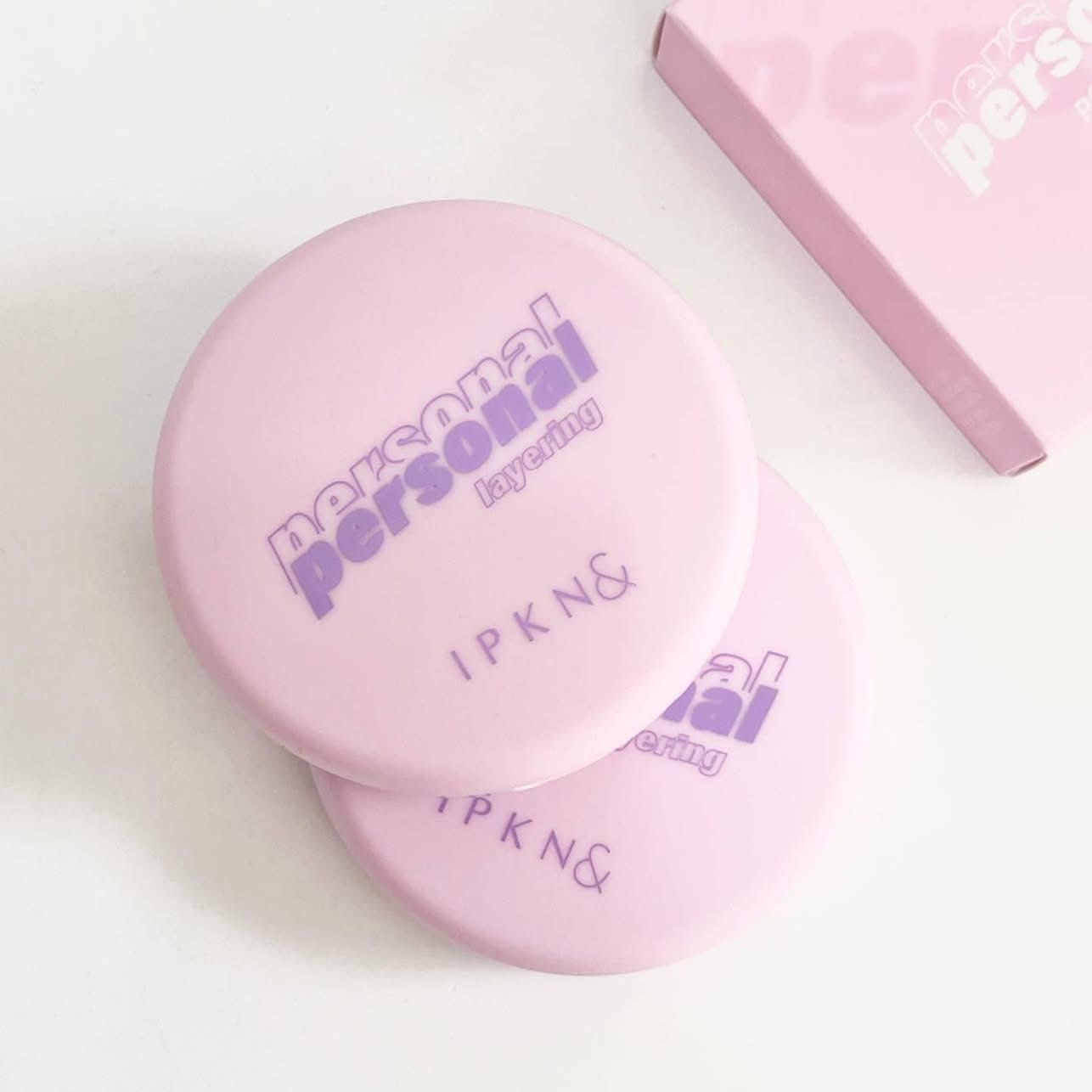  (SALE HSD 8/2026) (HỒNG) Phấn Phủ Nén Nâng Tone, Kiềm Dầu IPKN Personal Perfume Powder Pact 9g 