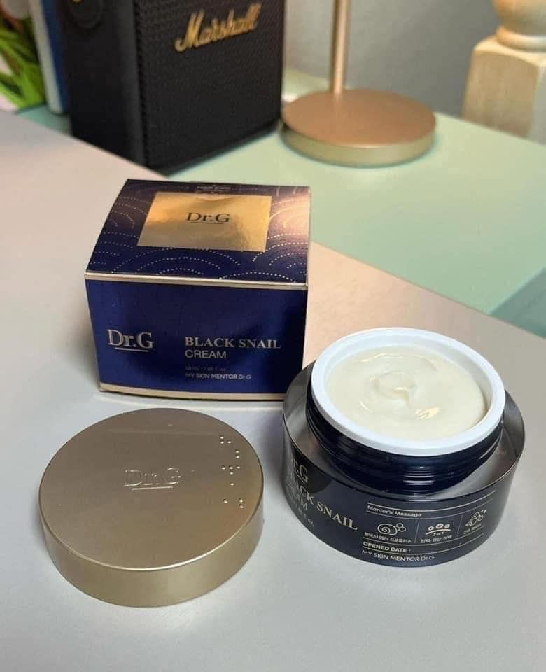  Kem Dưỡng Ốc Sên, Chống Lão Hóa DR.G Black Snail Cream 50ml 