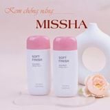  Kem Chống Nắng Nâng Tone, Kiềm Dầu Missha All Around Safe Block Soft Finish Sun Milk 70ml 