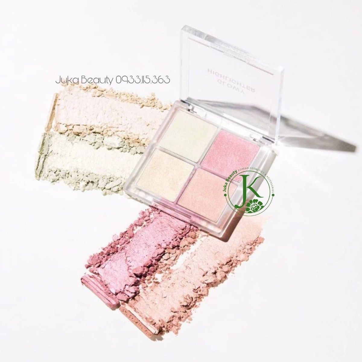  Phấn Bắt Sáng Dạng Nén Nature Republic Glowy Highlighter 12.8g 