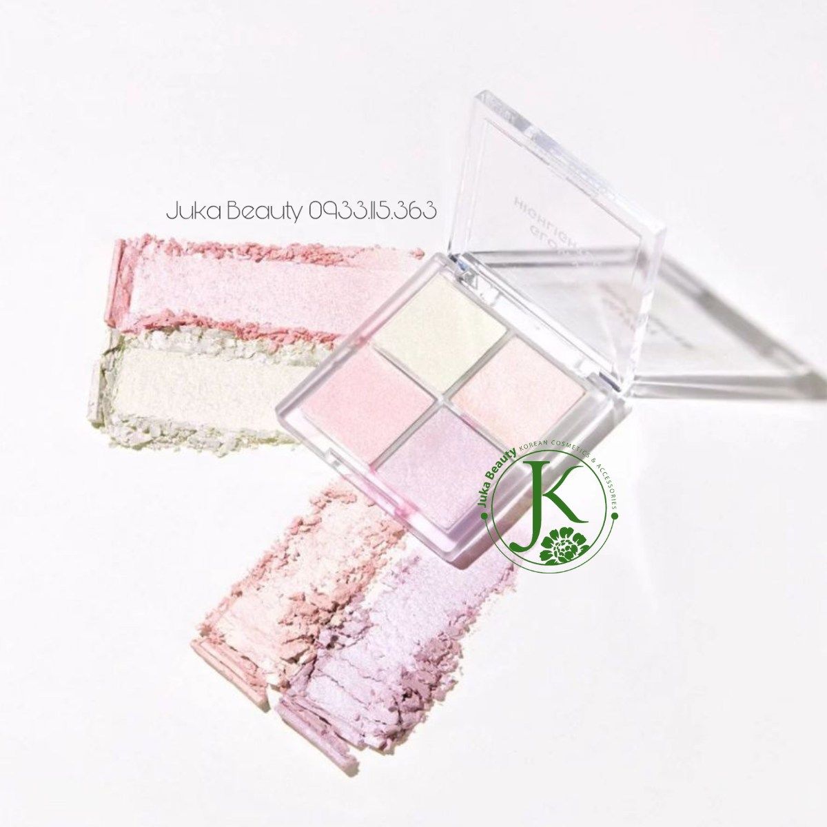  Phấn Bắt Sáng Dạng Nén Nature Republic Glowy Highlighter 12.8g 