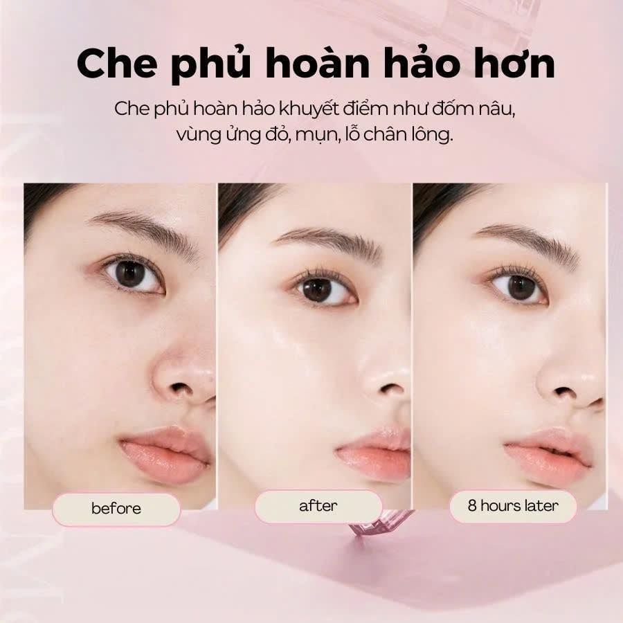  (MẪU MỚI) Phấn Nước Căng Bóng Clio Kill Cover Mesh Glow Essential Cushion SPF50+ PA++++15g*2 