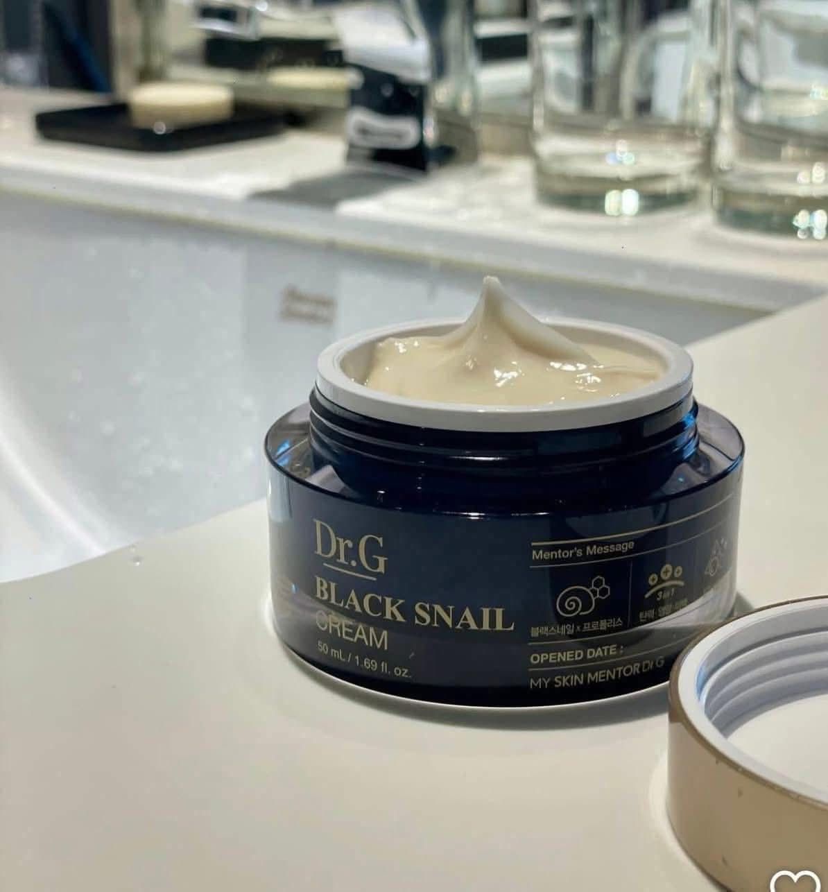  Kem Dưỡng Ốc Sên, Chống Lão Hóa DR.G Black Snail Cream 50ml 