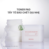  Miếng Bông Tẩy Da Chết, Dưỡng ẩm Mediheal Phyto Enzyme Peeling Pad 200ml (90 miếng) 