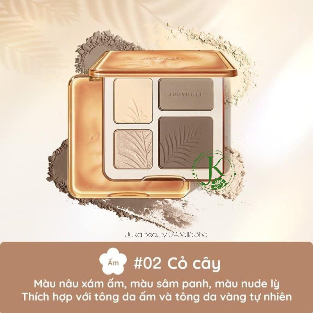  Tạo Khối Judydoll Highlight & Contour 