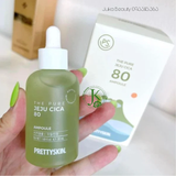  Tinh Chất Rau Má, Giảm Mụn PrettySkin The Pure Jeju Cica 80 Ampoule 50ml 