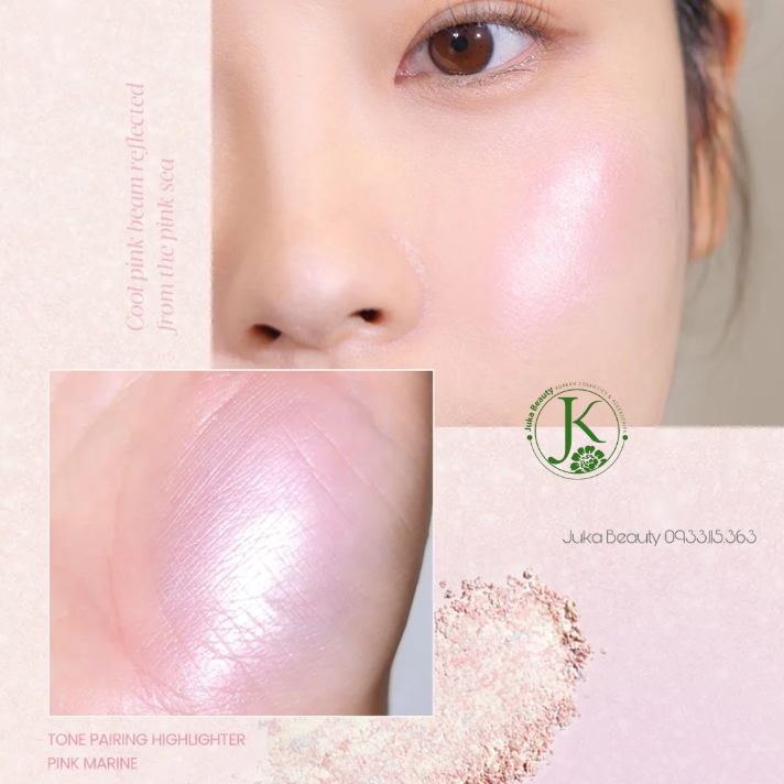  (KÈM CỌ) Phấn Bắt Sáng Espoir Tone Pairing Highlighter 