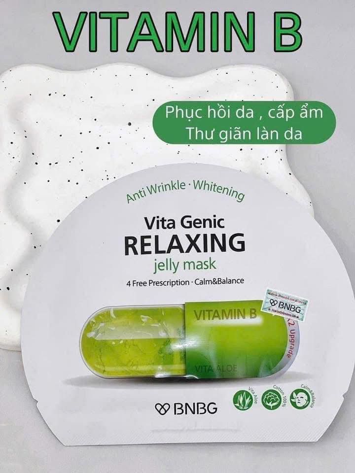  Mặt Nạ Giấy Dưỡng Da Vitamin BNBG Vita Genic Jelly Mask (1 miếng) 