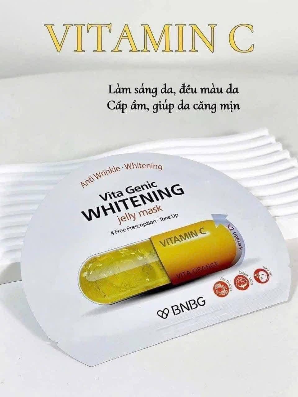  Mặt Nạ Giấy Dưỡng Da Vitamin BNBG Vita Genic Jelly Mask (1 miếng) 