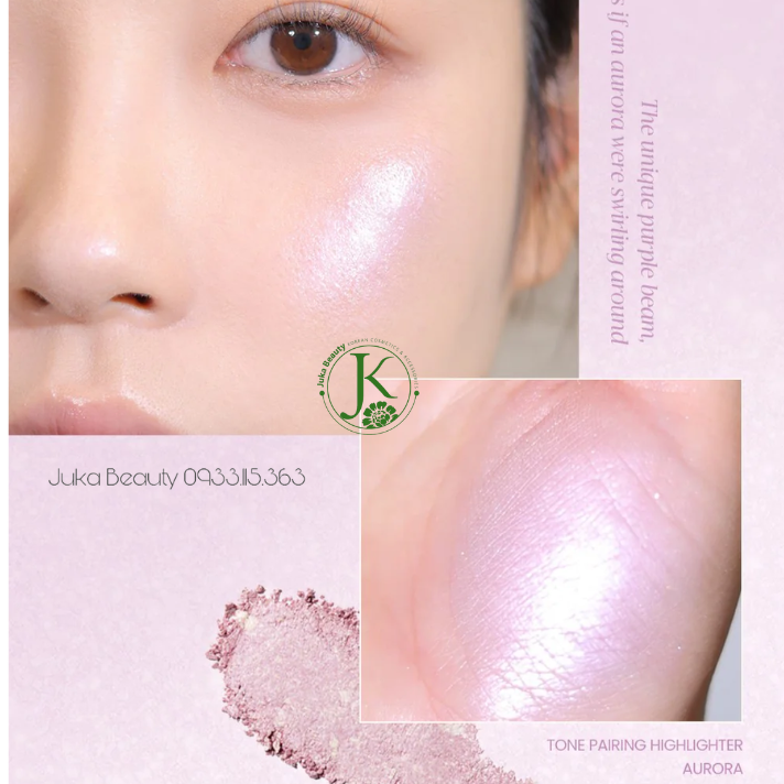  (KÈM CỌ) Phấn Bắt Sáng Espoir Tone Pairing Highlighter 
