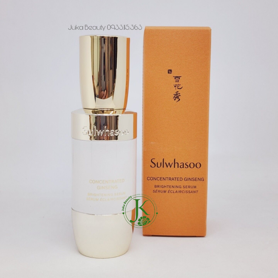  [PHIÊN BẢN 2023] Tinh Chất Dưỡng Trắng Da Sulwhasoo Concentrated Ginseng Brightening Serum 8ml 