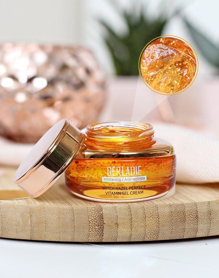  Gel Dưỡng ẩm Derladie Witch Hazel Perfect Vitamin Gel Cream 55ml 