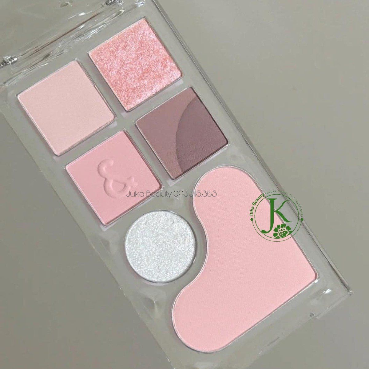  Bảng Phấn Mắt & Má Hồng Romand Bare Layer Palette 