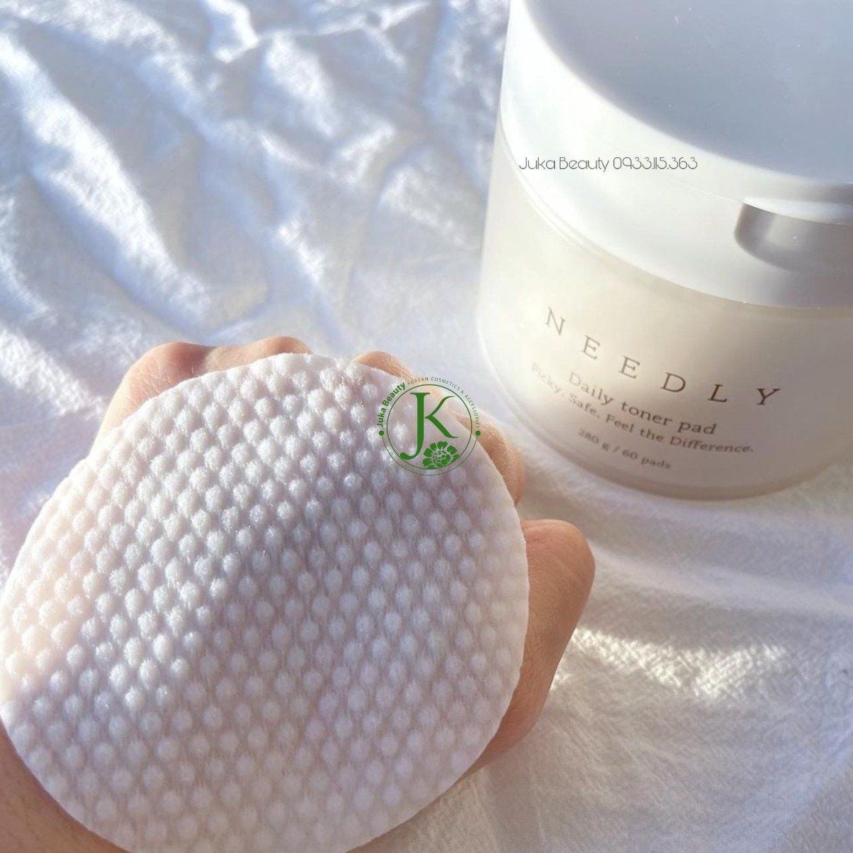  Bông Tẩy Da Chết, Cấp ẩm Needly Daily Toner Pad 280g (60 miếng) 
