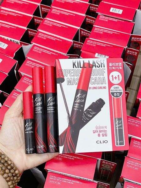  (Mẫu mới) Chuốt mi chống trôi, không lem Clio Kill Lash Superproof Mascara 7g 