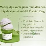  Mặt Nạ Đất Sét Đậu Xanh Beplain Mung Bean Pore Clay Mask 120ml 