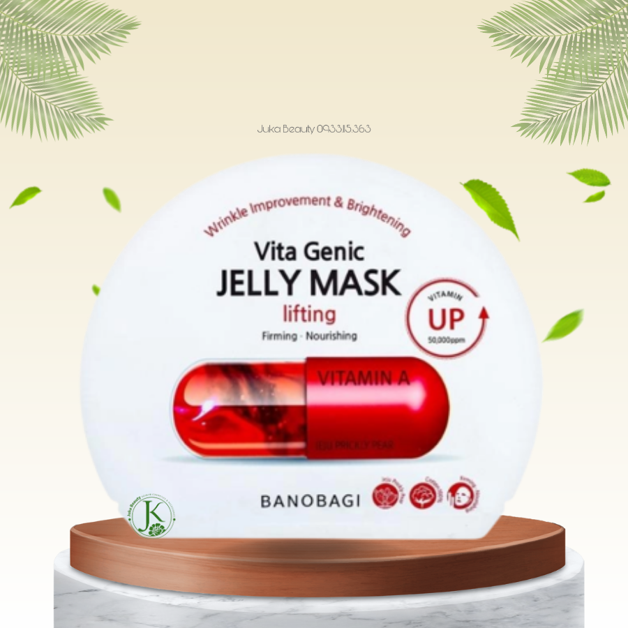  Mặt Nạ Giấy Dưỡng ẩm Banobagi Vita Genic Jelly Mask 30g (1 miếng) 