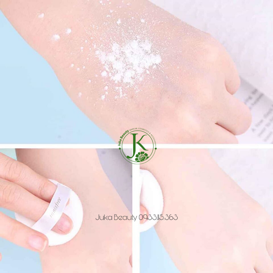  (Mới) Phấn Phủ Bột Kiềm Dầu Dưỡng Ẩm Innisfree No Sebum Moisture Powder 5g 