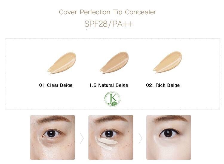  Kem Che Khuyết Điểm The Saem Cover Perfection Tip Concealer 6.5g 