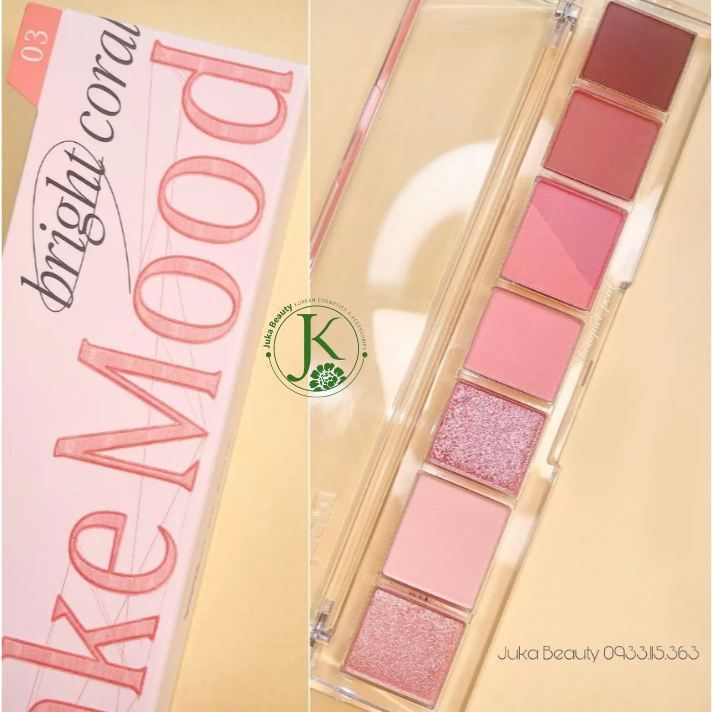  Phấn Mắt 7 Ô Peripera All Take Mood Palette 6g 
