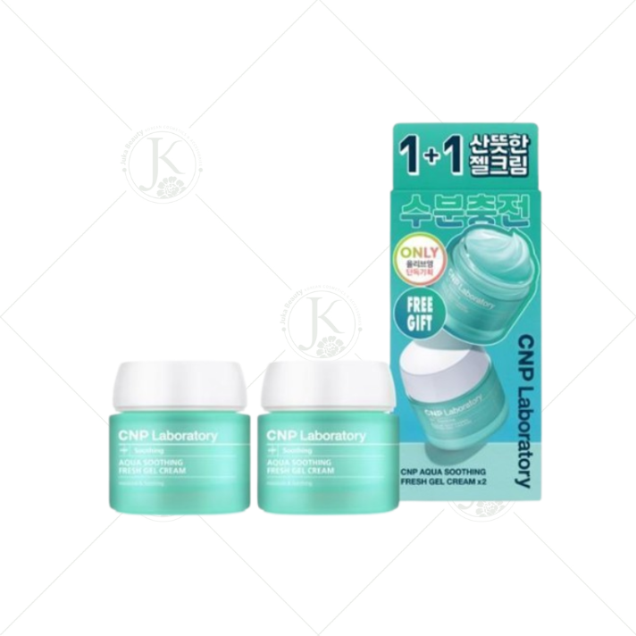  (TÁCH SET 80ml) Kem Dưỡng Cấp Ẩm Làm Dịu Da CNP Laboratory Aqua Soothing Fresh Gel Cream 