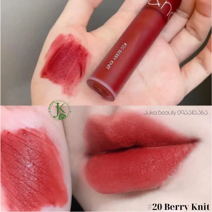  Son Kem Lì Romand Zero Velvet Tint 5.5g 